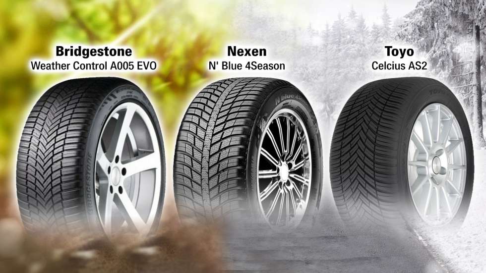 Τρία all season λάστιχα από 80 ευρώ: Bridgestone, Nexen και Toyo