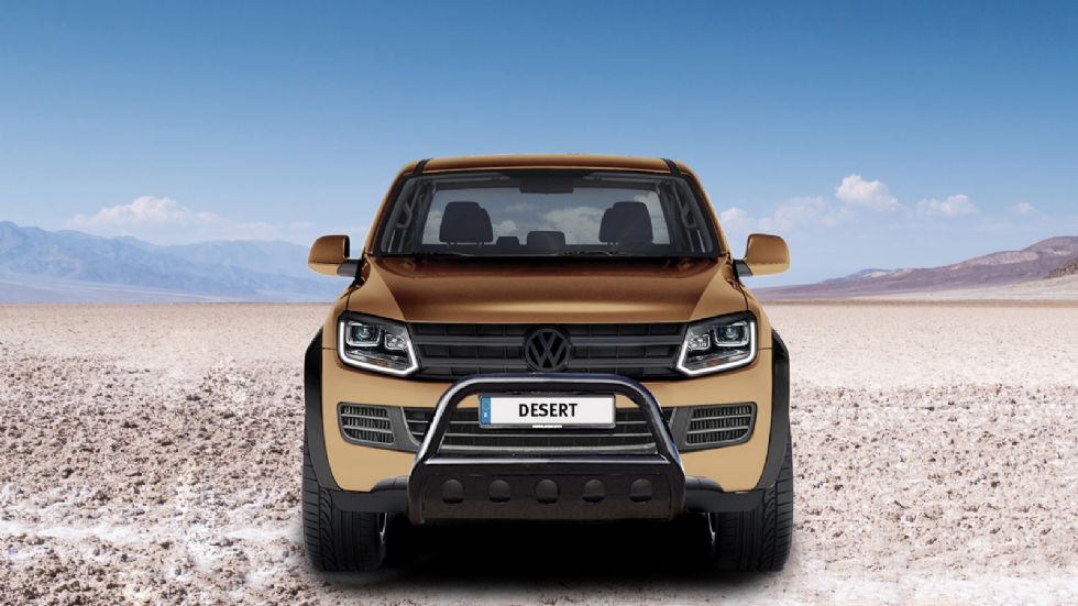 Το MTM VW Amarok V8 Passion Desert, είναι σε θέση να κάνει το 0-100 χλμ./ώρα σε λιγότερο από 6,0 δλ., ενώ έχει τελική ταχύτητα 240 χλμ./ώρα. Η τιμή του βρίσκεται …μόλις στα 200.000 ευρώ.