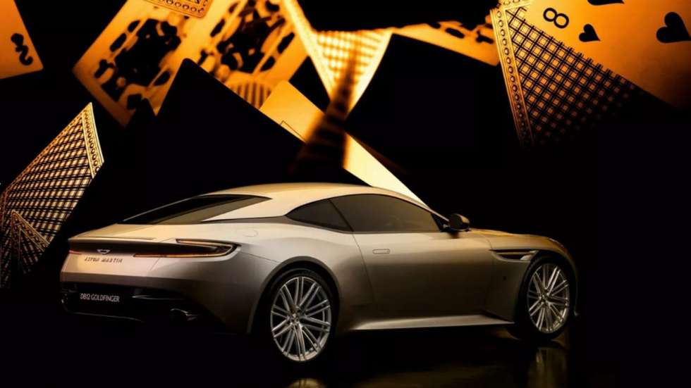 Aston Martin DB12 Goldfinger 18 καρατίων προς τιμήν του James Bond