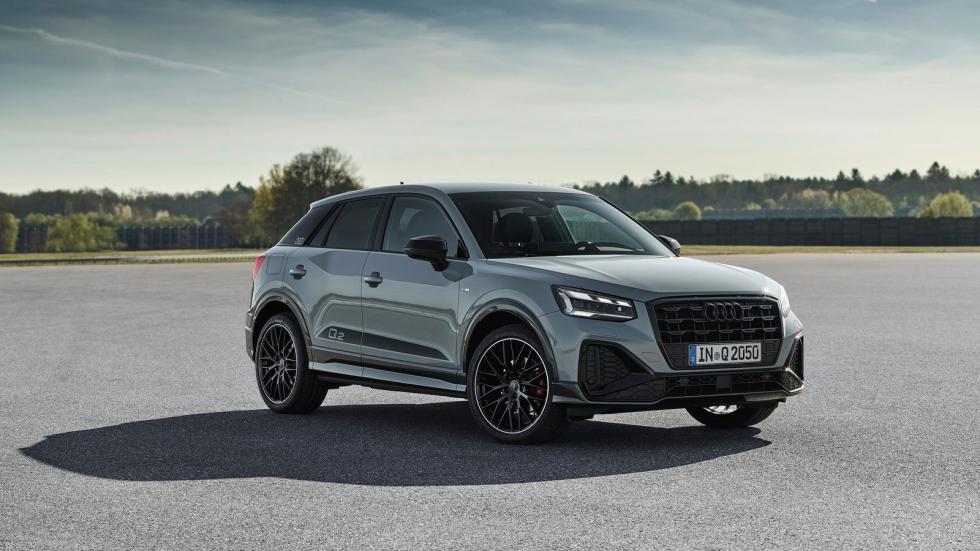 Το design του Audi Q2 χαρακτηρίζεται από το πολυγωνικό σχήμα σε περισσότερα σημεία της εξωτερικής του επιφάνειας, με την γενικότερη φιλοσοφία να έχει πιο περισσότερο σπορτίφ προσέγγιση.