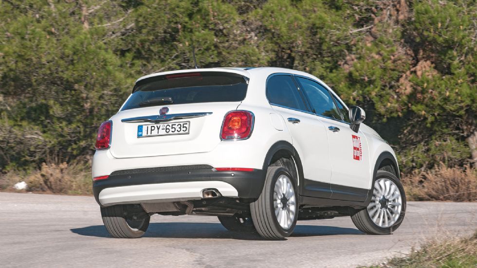 Το Fiat 500X στο δρόμο χαρακτηρίζεται από την ασφάλεια που προσφέρει, χωρίς να επιβαρύνει την άνεση.