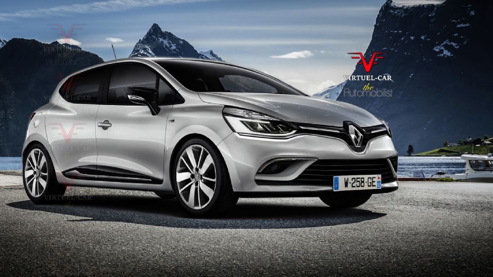 Μέσα από τα μάτια της VIRTUEL-CAR φανταζόμαστε το Clio facelift 