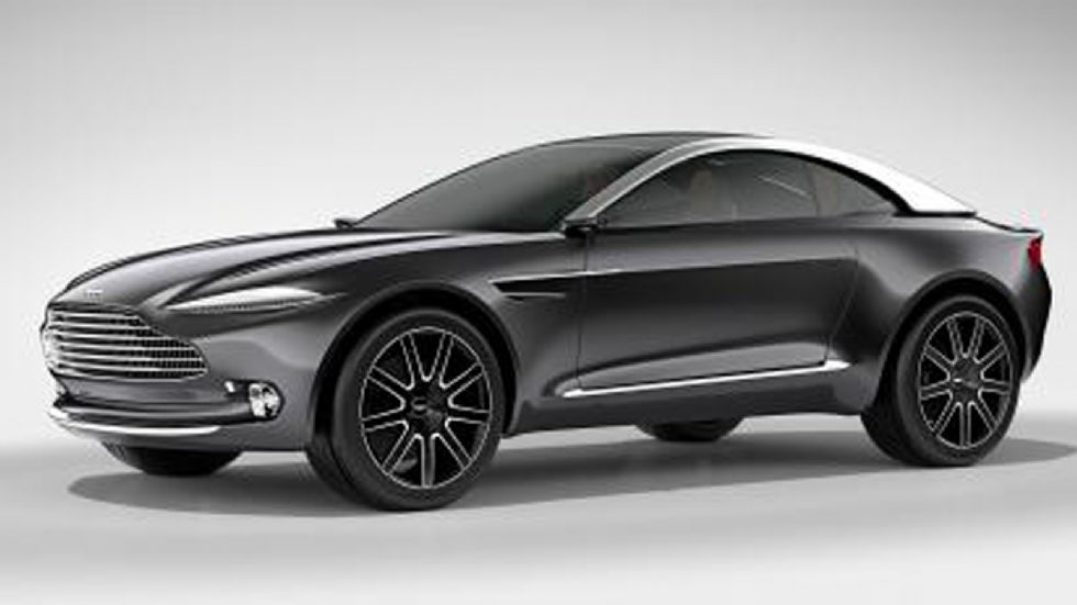 Στην παραγωγή θα μπει το δυναμικό crossover της Aston Martin.