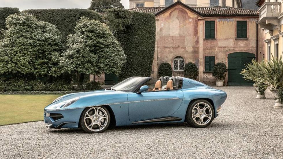 Η Disco Volante Spyder κατάφερε να γίνει πιο όμορφη ακόμα και από την «καλλονή» στην οποία στηρίζεται, την Alfa Romeo 8C Spider.