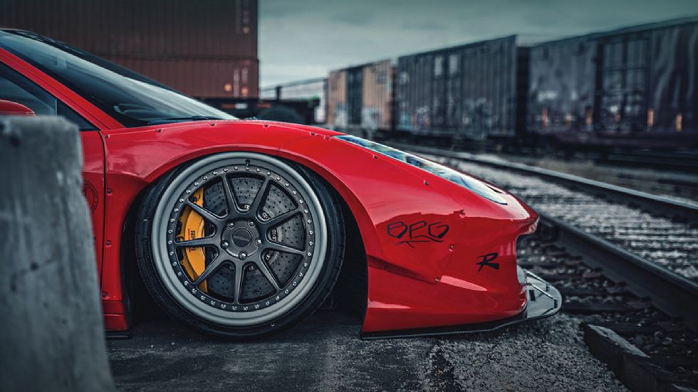 H Liberty Walk έκανε tunning στην 458 Ιtalia