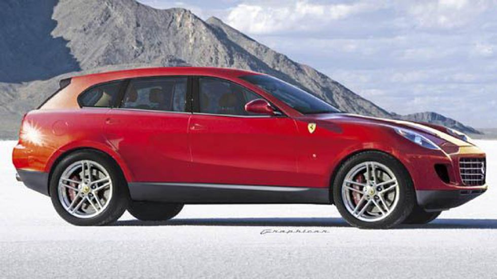 Εσείς θα θέλατε να δείτε ένα SUV με σήματα Ferrari; Θεωρείτε πως στο μέλλον τελικά θα το δούμε και αυτό;