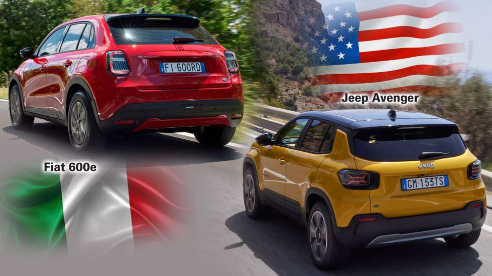 Fiat 600e & Jeep Avenger: Πού διαφέρουν & τι ομοιότητες έχουν;