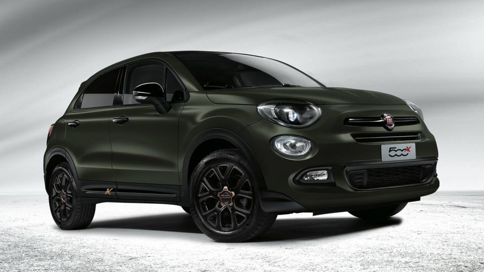 Το Fiat 500X S-Design, εξωτερικά...