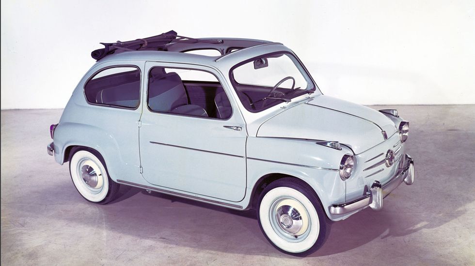 Το μήκους 3,2 μέτρων Fiat 600, παραγόταν από το 1955 έως το 1969, ενώ υπήρχε σε δύο ακόμα παραλλαγές, τα Seat 600 και Zastava 750.