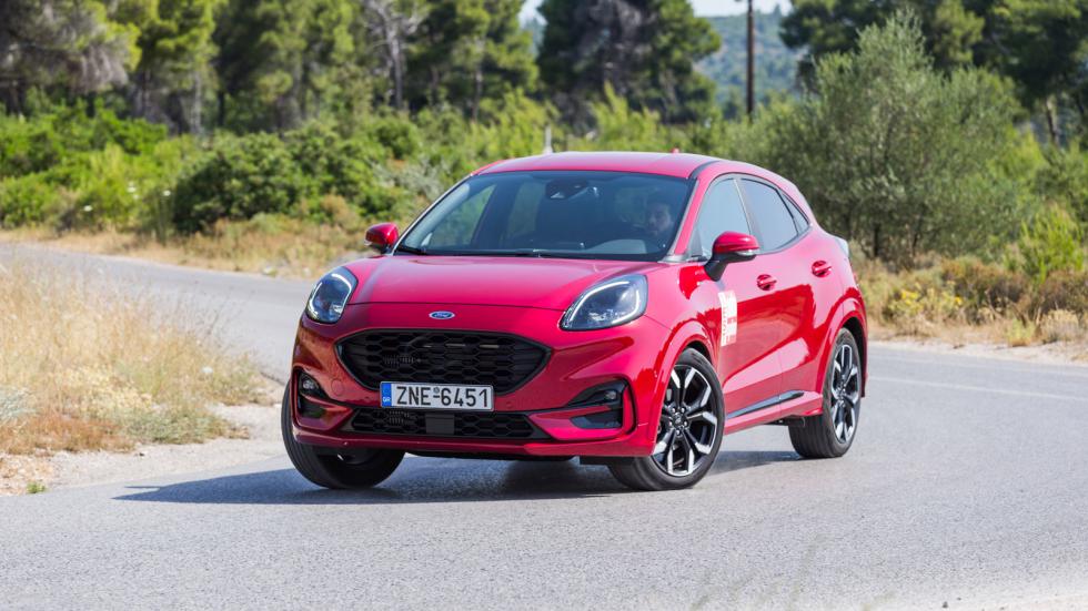 Η έκδοση Ford Puma με τα 155 άλογα «φορά» πίσω δισκόφρενα.