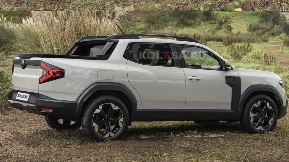 Έτσι θα έμοιαζε το νέο Dacia Duster ως pick-up και με σήματα Renault