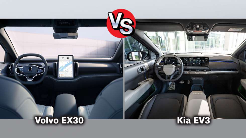 Ηλεκτρικά SUVάκια (με leasing): Το Kia EV3 απέναντι στο Volvo EX30