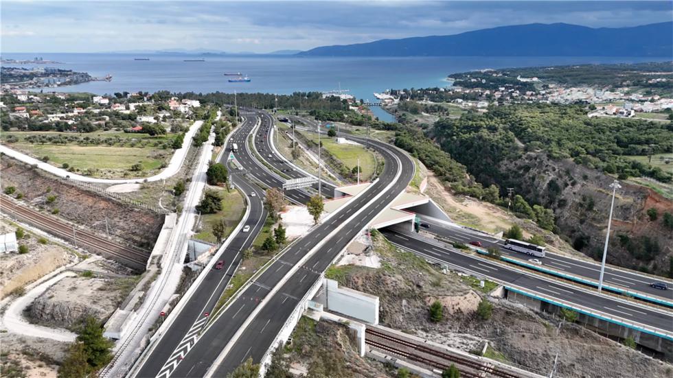 Παραδόθηκε η γέφυρα της Π.Ε.Ο Αθηνών - Κορίνθου στον κόμβο Λουτρακίου