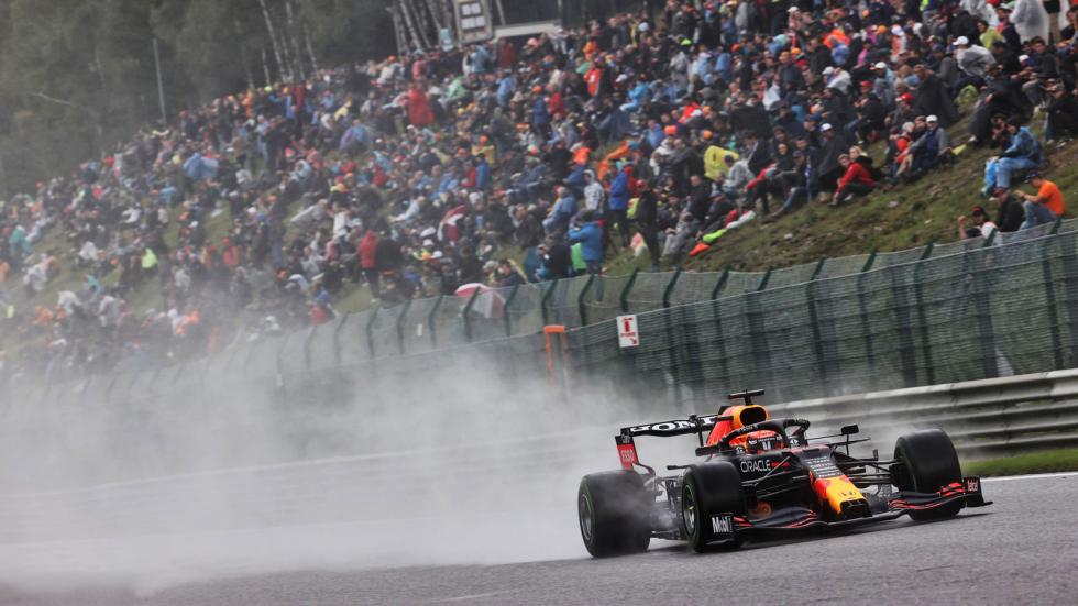 GP Βελγίου: Verstappen σε επεισοδιακή pole στo Spa