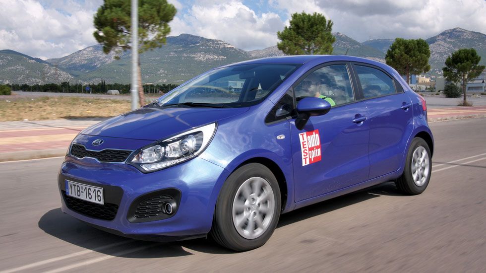 Ακόμη και όταν το πιέσεις η κατανάλωση του Kia Rio 1,4 CRDi κρατιέται σε λογικά επίπεδα.
