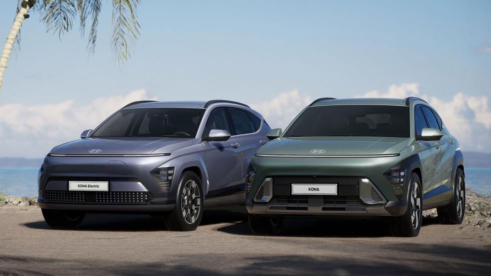 Νέο Hyundai Kona: Σε βενζίνη και υβριδικό με έως 198 άλογα 