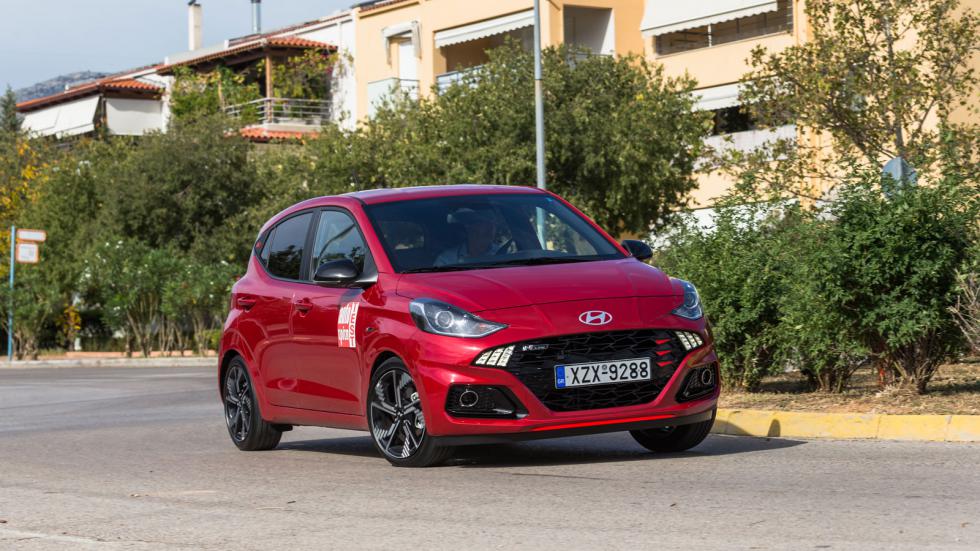 Δοκιμή: Ανανεωμένο Hyundai i10 N Line με 100 άλογα