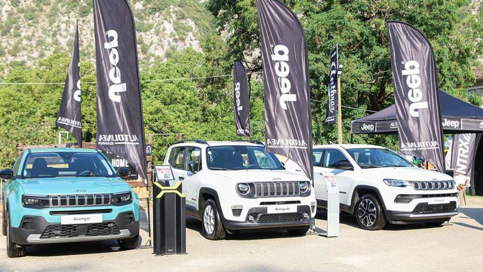 Με Avenger, Renegade και Compass έδωσε το παρόν η Jeep στο φετινό Zagori Mountain Running 2024. 