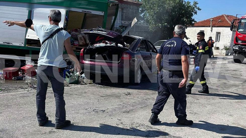 Σοκαριστικό τροχαίο με 3 νεκρούς στην Καβάλα (εικόνες)