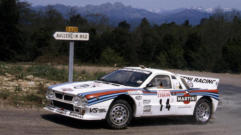 Η Lancia 037, τo 1983.