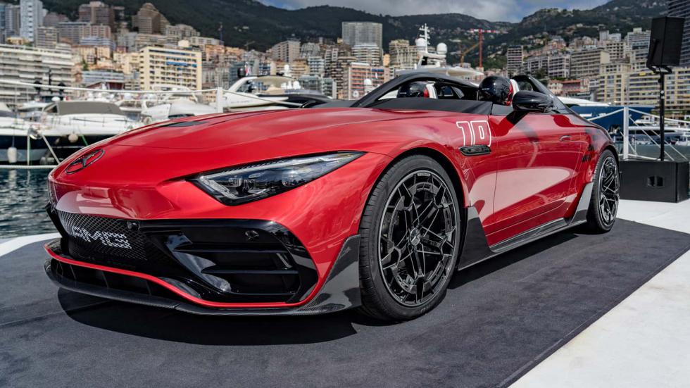 Νέα Mercedes-AMG Mythos PureSpeed: Roadster με halo για 250 τυχερούς