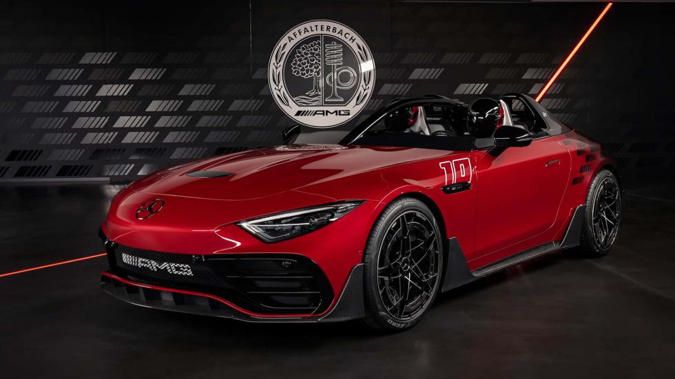 Νέα Mercedes-AMG Mythos PureSpeed: Roadster με halo για 250 τυχερούς