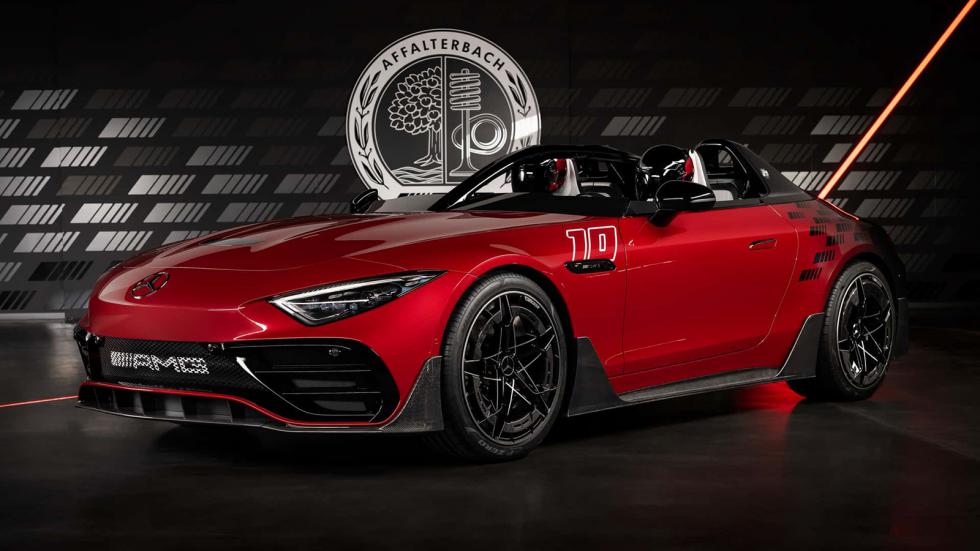 Νέα Mercedes-AMG Mythos PureSpeed: Roadster με halo για 250 τυχερούς