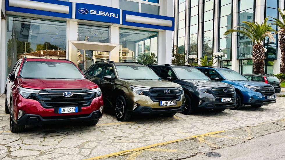 Οδηγούμε το νέο Subaru Forester στην Ελλάδα