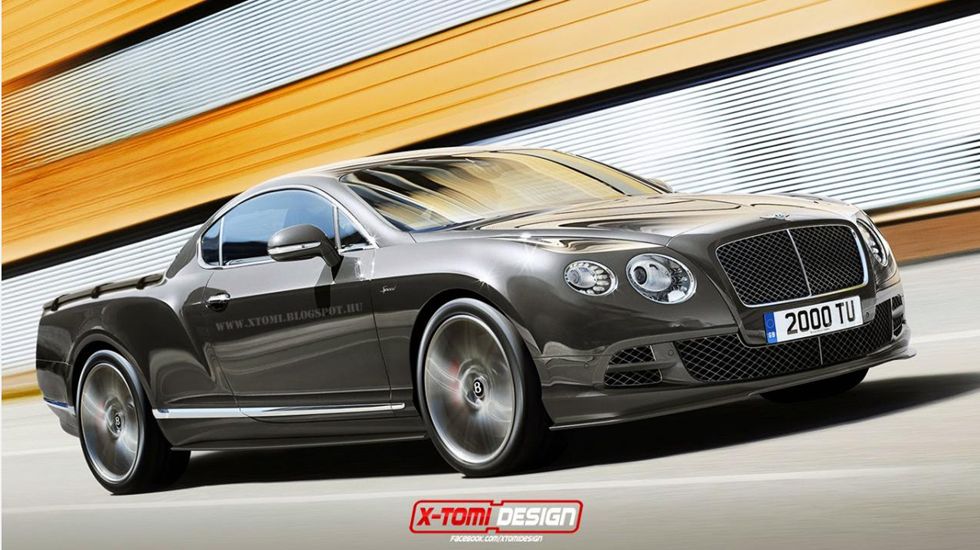 Bentley Continental GT Speed pick-up