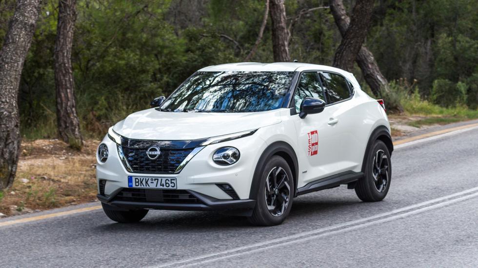 Το αυτόματο Multi Mode κιβώτιο του υβριδικού Nissan Juke προέρχεται από την Renault. Στην πλήρη επιτάχυνση δεν βουίζει και γενικά η λειτουργία του είναι ευχάριστη.