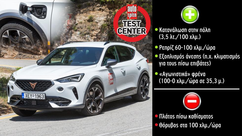 Αξίζει το Plug-in hybrid CUPRA Formentor με τα 245 άλογα Πλεονεκτήματα Μειονεκτήματα