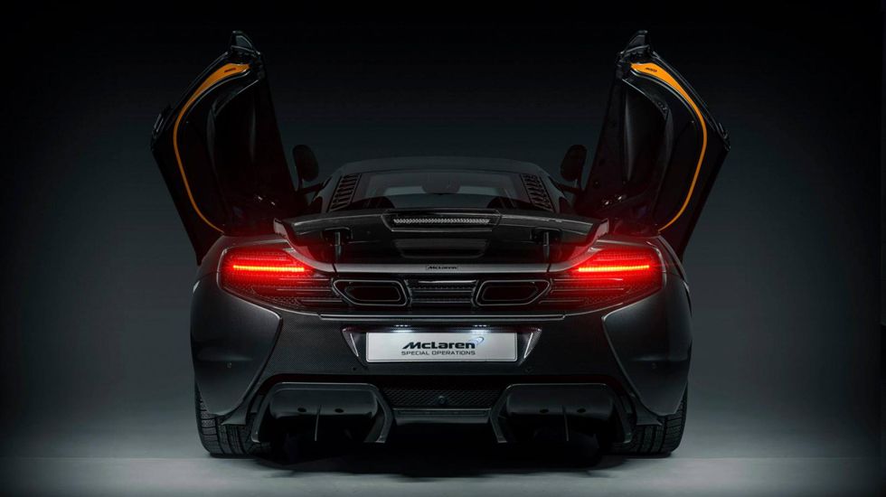 Προεξάρχον χαρακτηριστικό της one-off McLaren 650S Project Kilo είναι η ευρεία χρήση μερών από ανθρακονήματα.