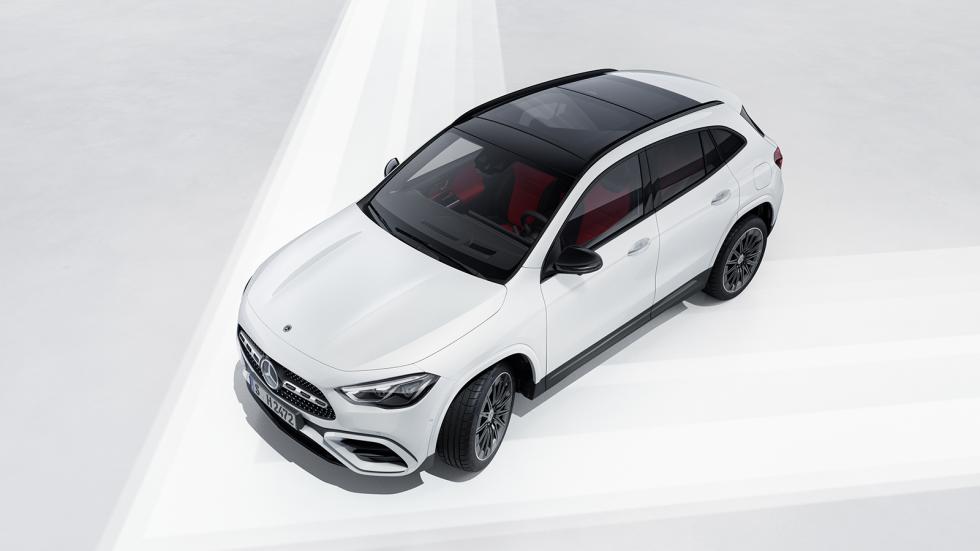 Ανανεωμένη Mercedes GLA: Mild Hybrid, diesel & Plug-in έως 224 PS