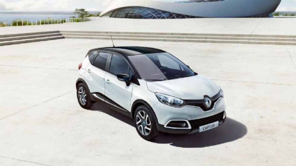 Η νέα έκδοση του Renault Captur θα διατίθεται αποκλειστικά με αμάξωμα σε χρώμα λευκό της πέρλας 