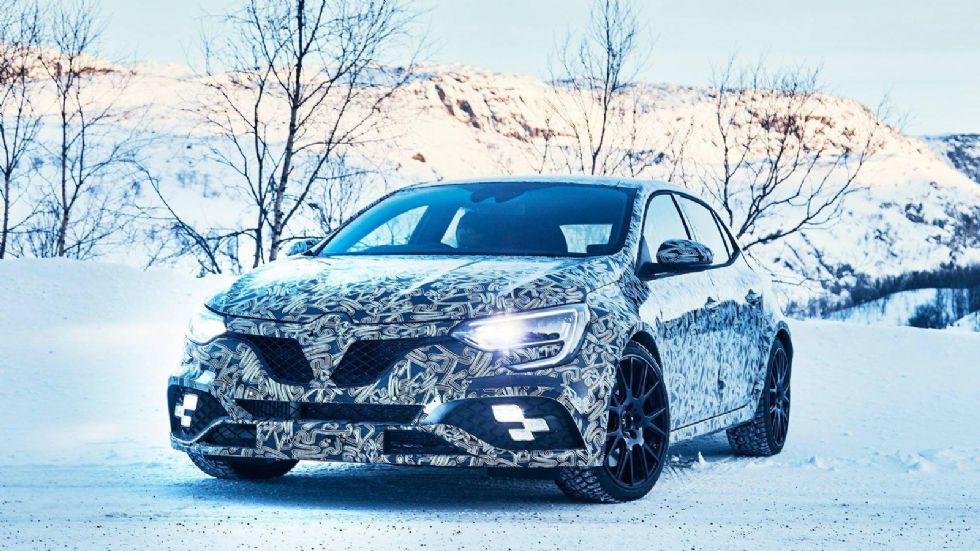 Κατά τα φαινόμενα το Megane RS θα φοράει μια εκδοχή του 1.800άρη turbo του Alpine A110, με τον κινητήρα να αποδίδει περίπου 300 ίππους.