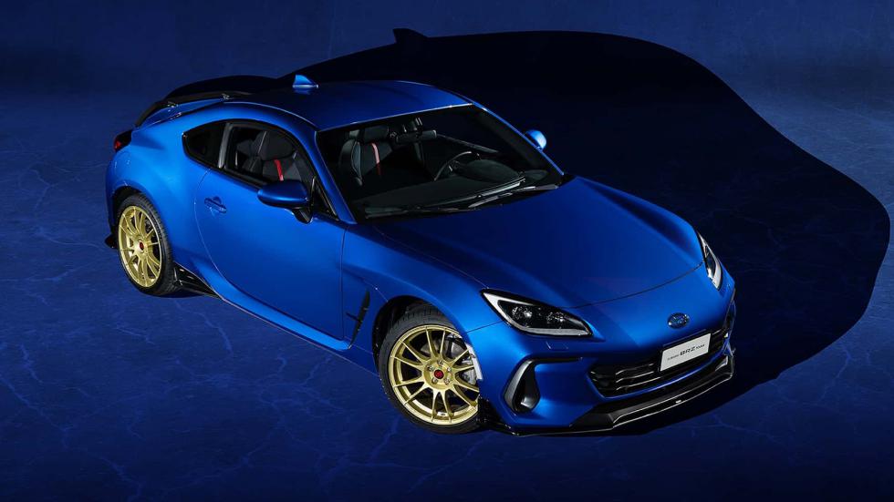 Νέο Subaru BRZ Touge με χρυσές OZ ζάντες και STI bodykit 