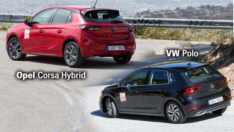 Ποιο μικρό στα ίδια λεφτά; Mild hybrid Opel Corsa ή αυτόματο VW Polo;