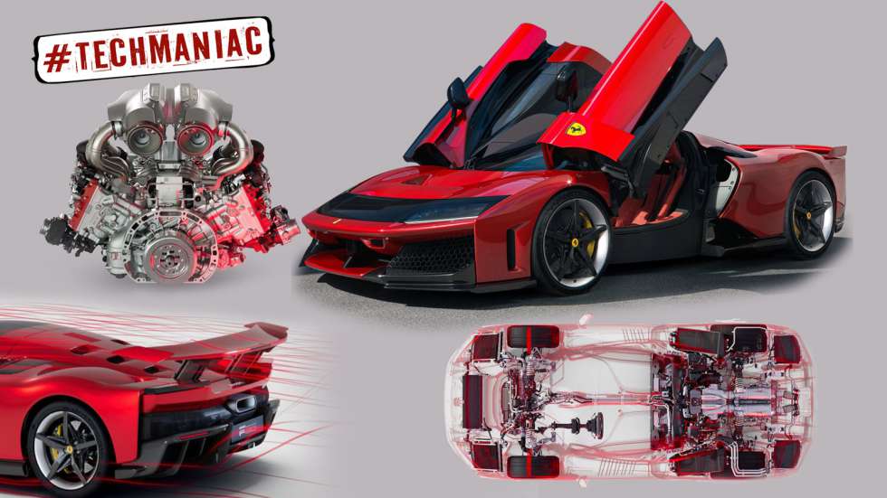 Ferrari F80: 10 τεχνολογίες για το μηχανολογικό θαύμα με τα 1.200 άλογα!