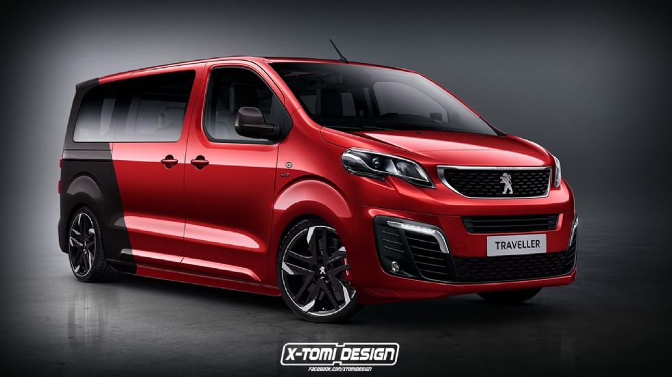 Ενα Peugeot Traveller που έχει πάρει πολλά δάνεια από το 308 GTi!