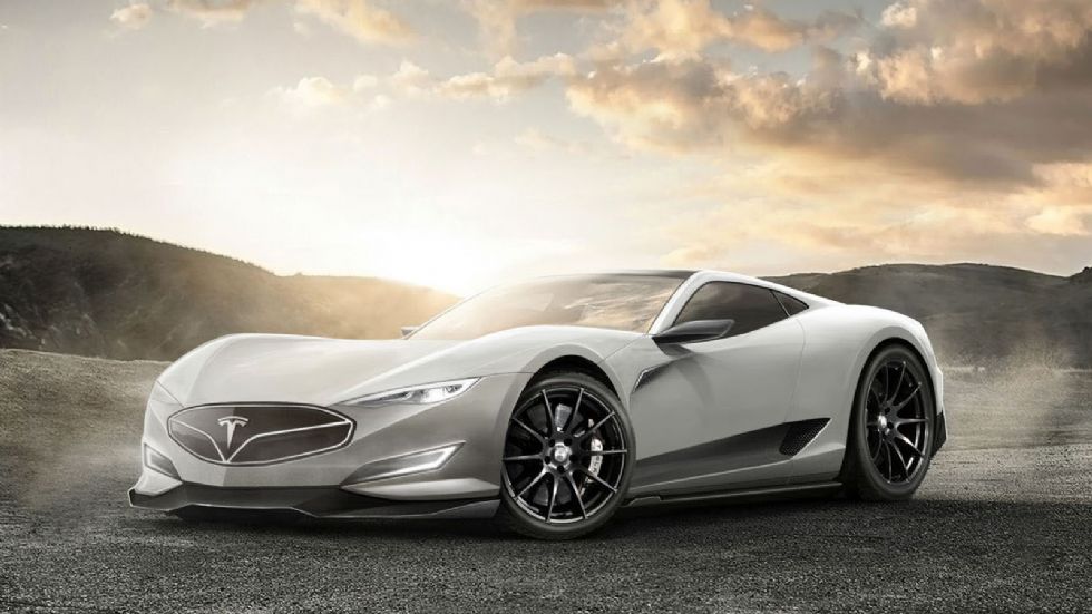 Η ομάδα του CarWow καταθέτει τη δική της πρόταση για το πώς θα μπορούσε να είναι το ηλεκτρικό supercar της Tesla.