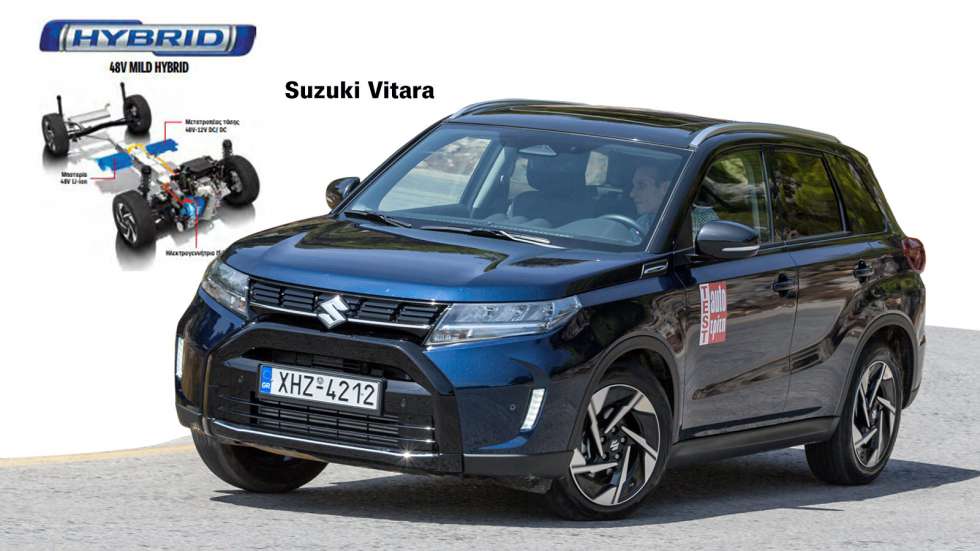 Η mild hybrid τεχνολογία του Suzuki Vitara.