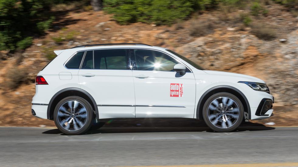 To VW Tiguan είναι καλύτερο τόσο στις κρίσιμες ρεπρίζ, όσο και στο 0-100 χλμ./ώρα. 