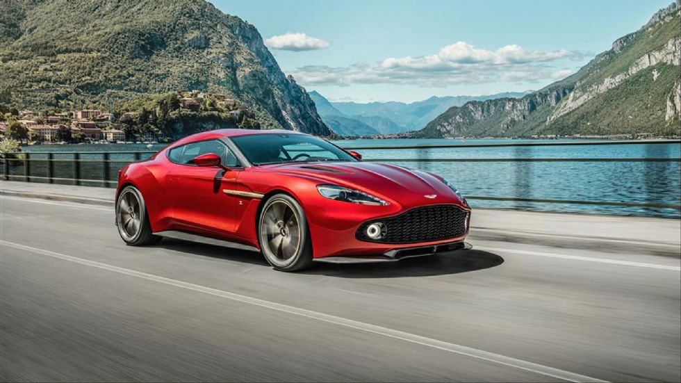 Το μοντέλο παραγωγής της Aston Martin Vanquish Zagato Coupe συνδυάζει την ιταλική φινέτσα με την κλάση της Aston Martin.