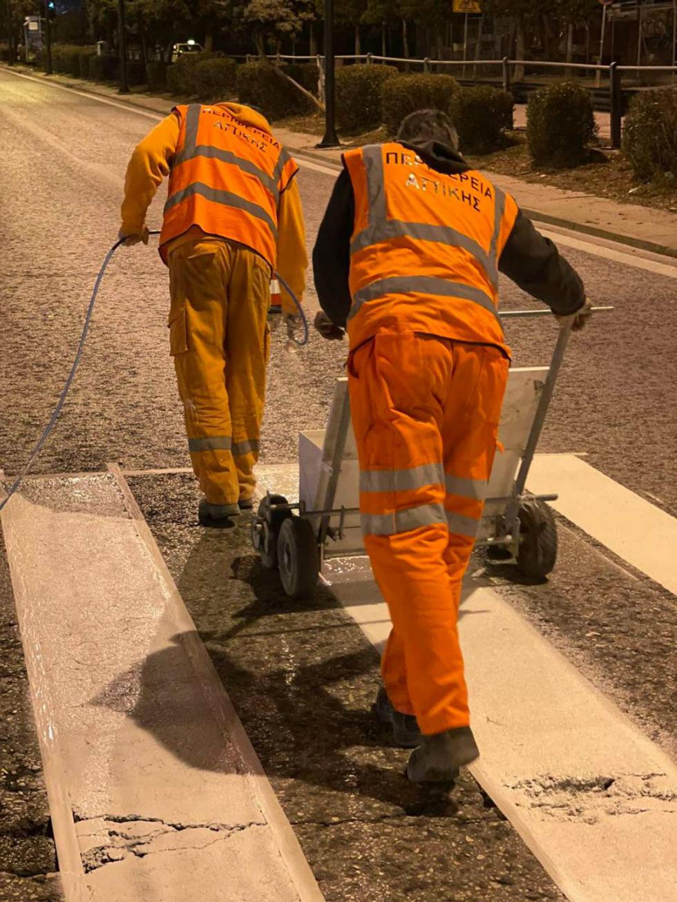 Σε εξέλιξη έργα στην Λεωφόρο Βουλιαγμένης