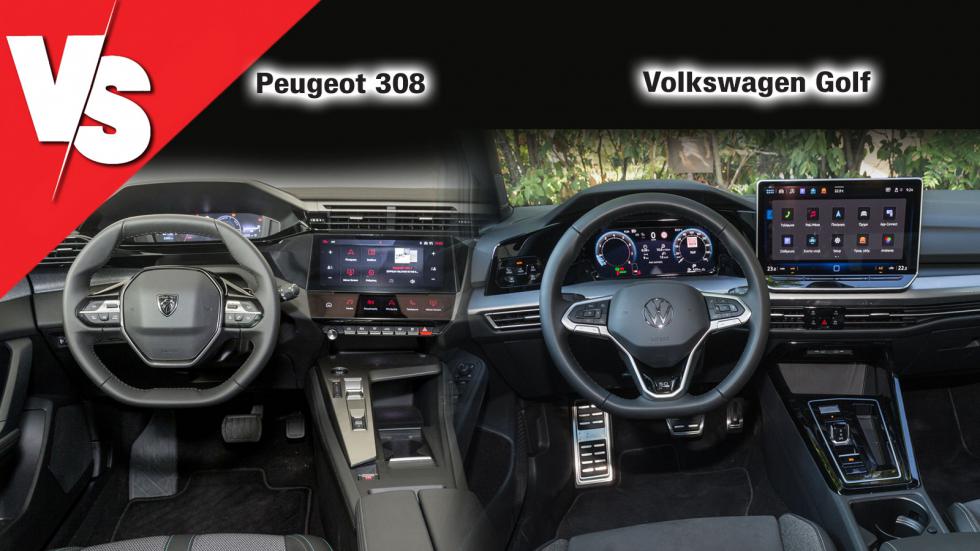 Ποιο mild hybrid οικογενειακό: Peugeot 308 ή Volkswagen Golf;