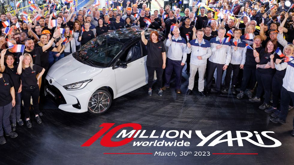 Toyota Yaris: Το έκτο Toyota που πετυχαίνει 10.000.000 πωλήσεις!