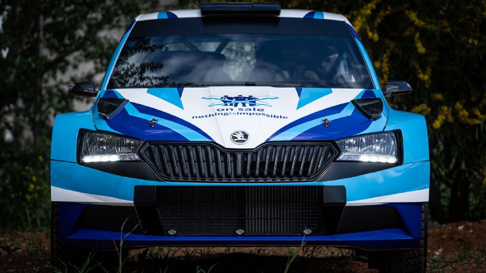 Το αυτοκίνητο της ομάδας είναι το  Skoda Fabia Rally2 evo, που βασίζεται στο μοντέλο παραγωγής Skoda Fabia 3ης γενιάς.