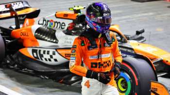 GP : Pole   Norris,   Verstappen