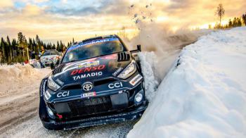 WRC Rally : 1-2   Toyota    Evans