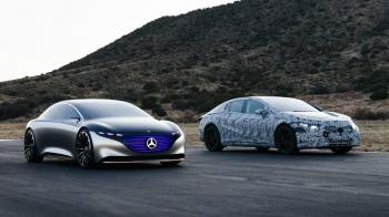 Teaser  Mercedes EQS